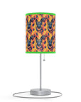 Impressionistic German Shepherds Lamp on a Stand