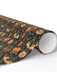 Dazzling Dachsund Blossoms & Foliage Wrapping Paper