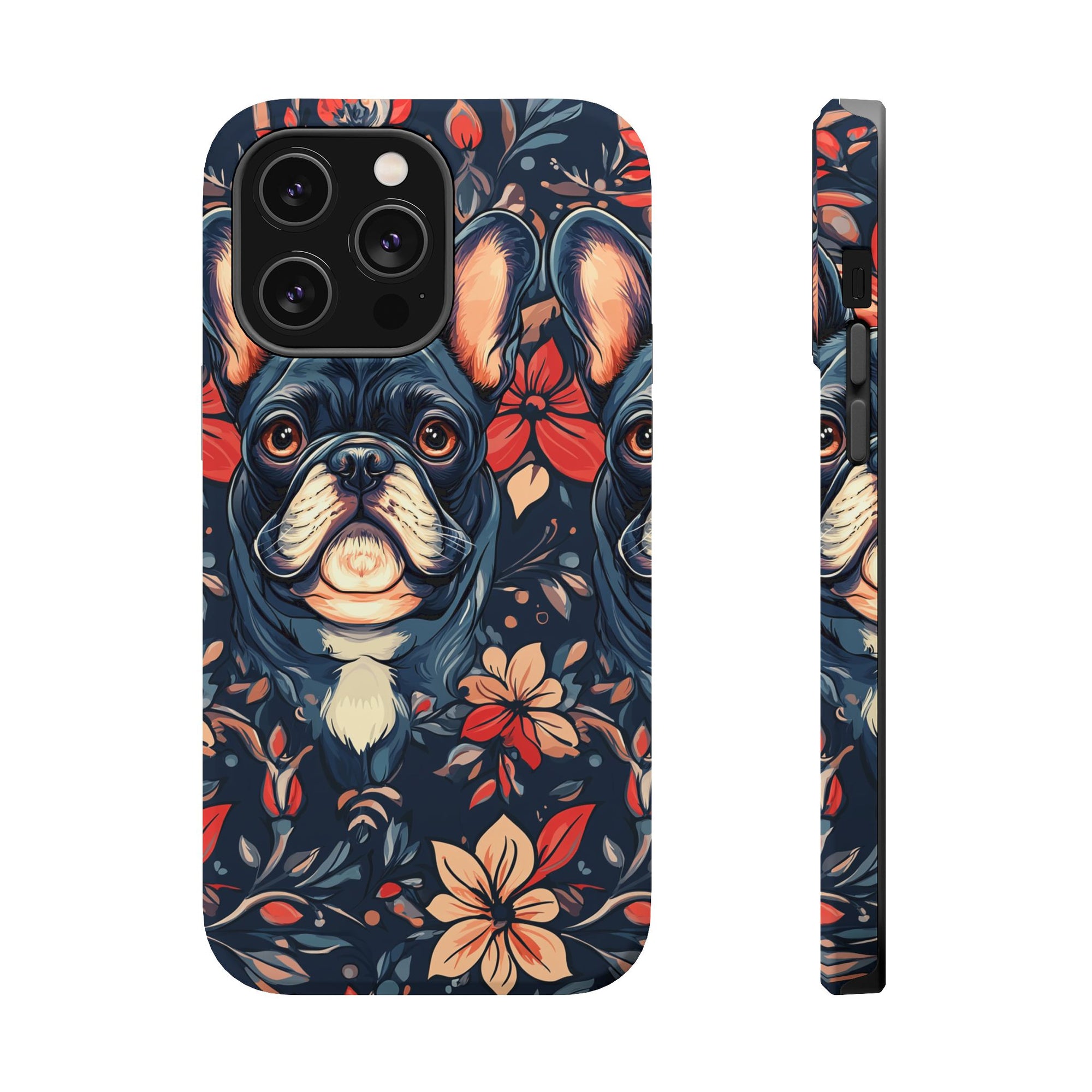 Gothic Rose Bulldog Noir Enchantment Magnetic Tough Cases