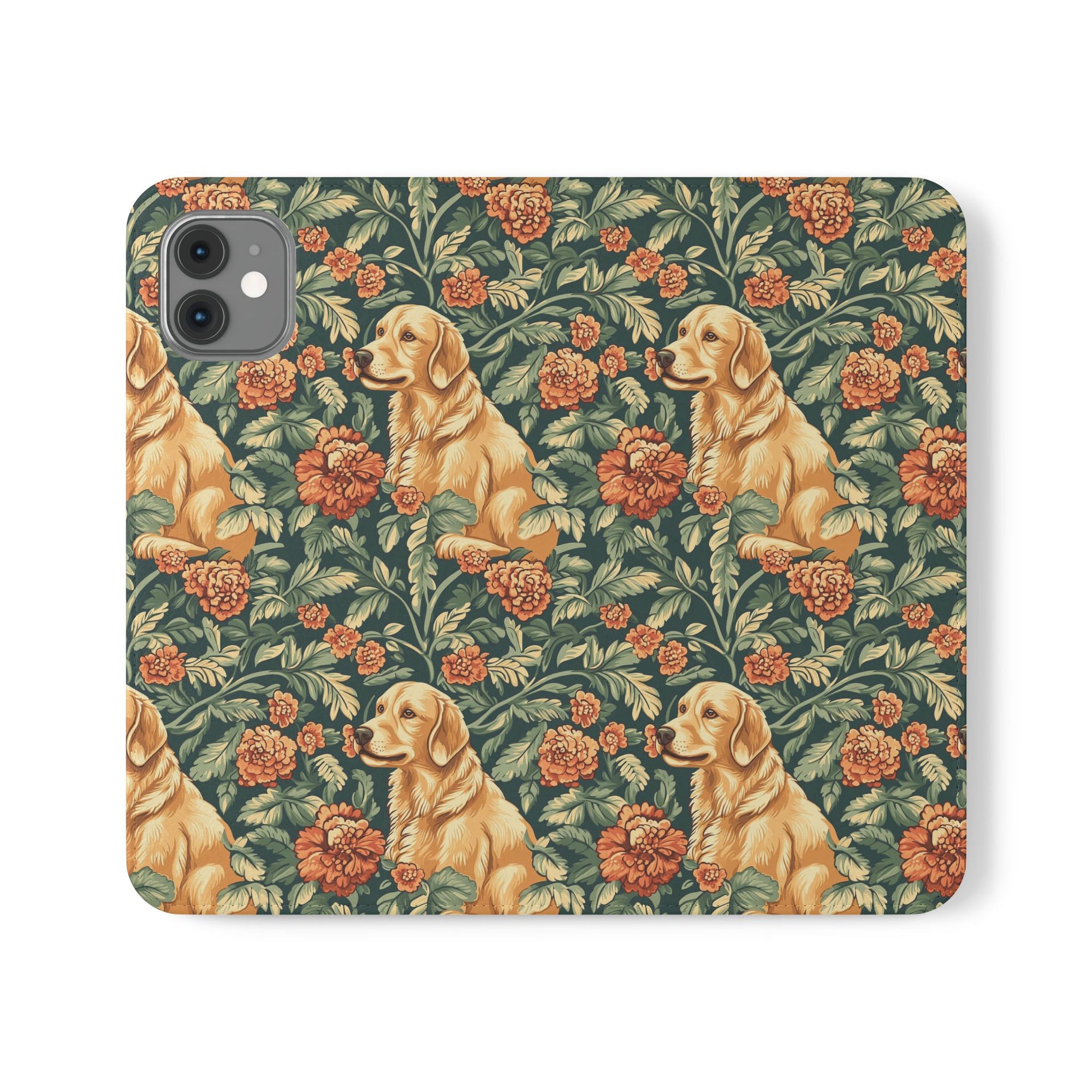 Blooming Goldie Glam Flip Cases