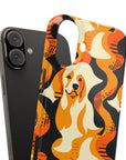 Golden Woof Abstract Glamour Slim Phone Cases