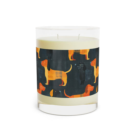 Dapper Dachshund Noir Glow Scented Candle