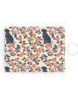 Bloomiful Lab Bouquet Leather Card Holder