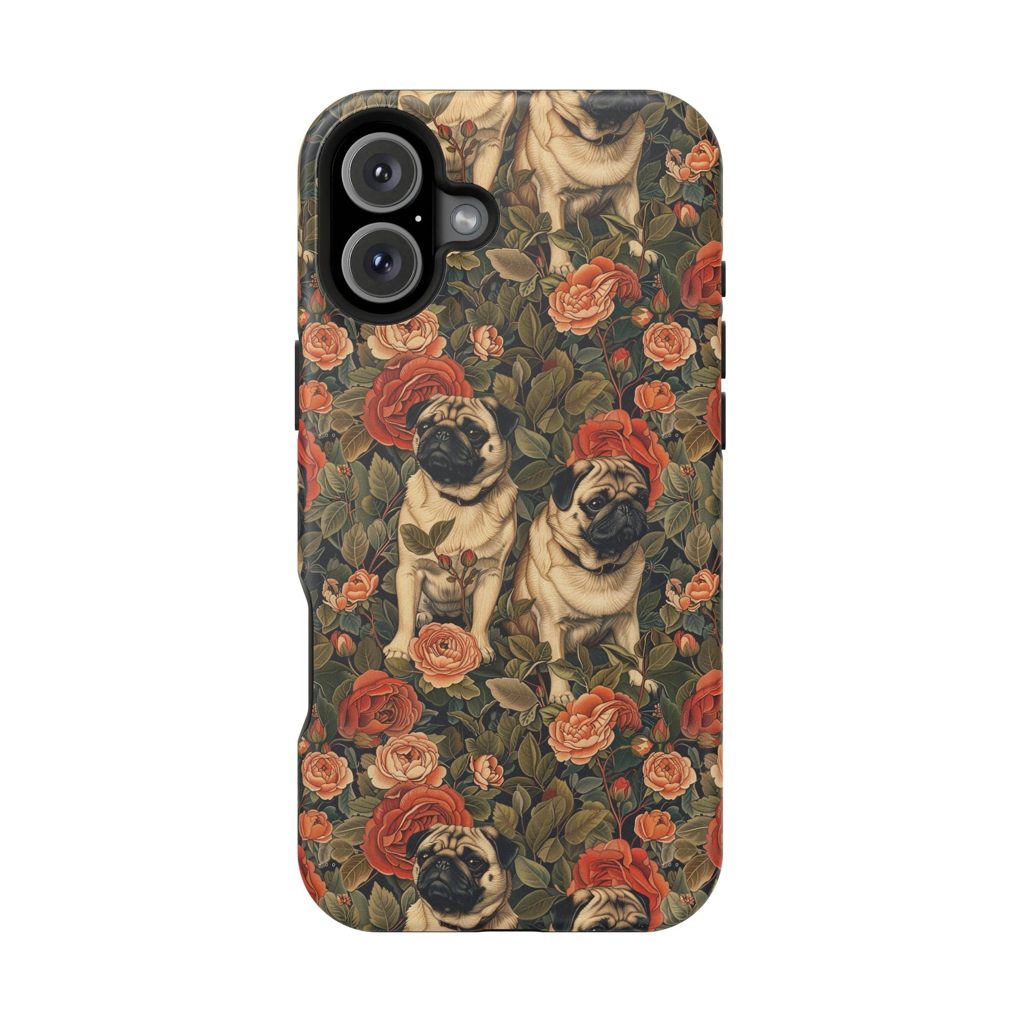 Blooming Pug Paradise Magnetic Tough Cases