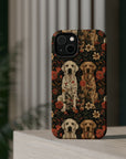 Blossoming Labradors Bouquet Magnetic Tough Cases