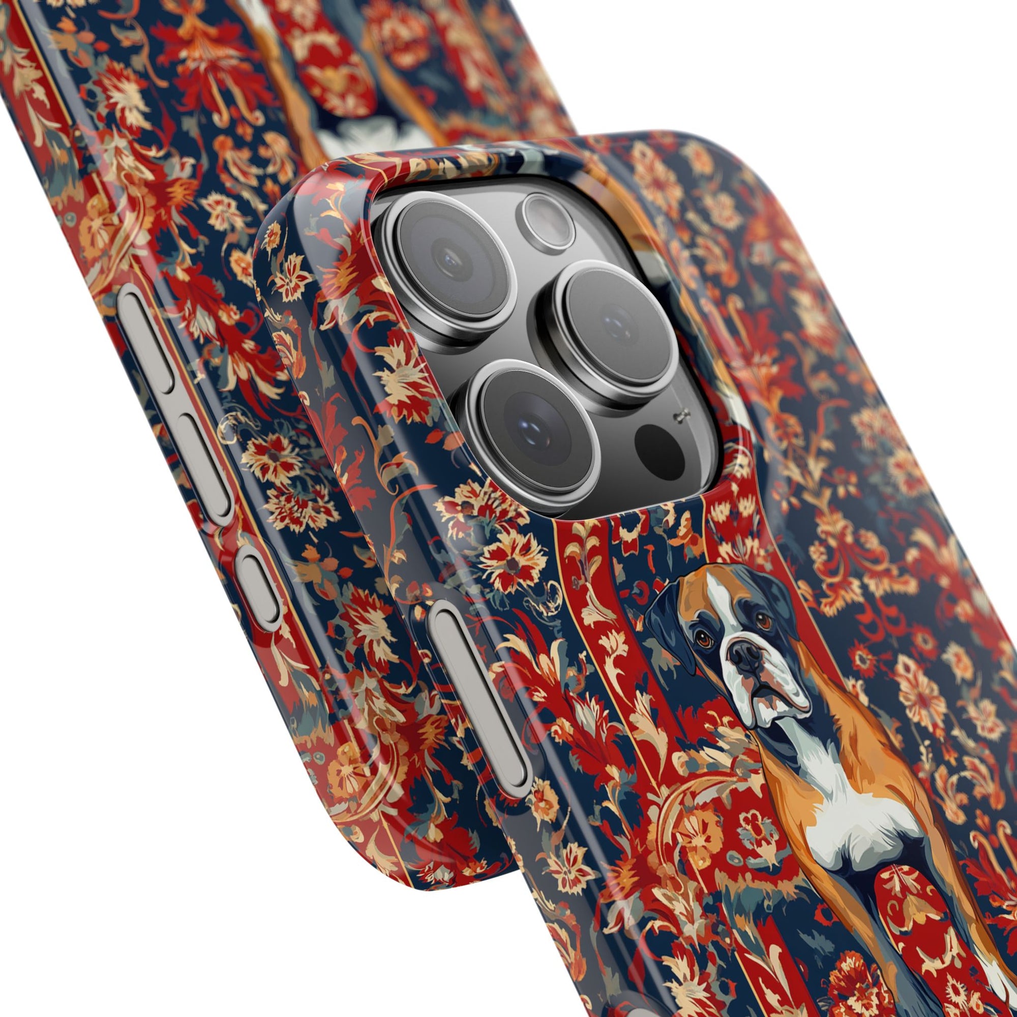 Boxer Blossom Tapestry Delight Slim Phone Cases