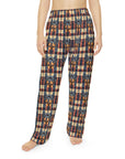 Pawsome Rottweiler Royalty Plaid Women's Pajama Pants