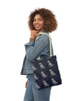 Celestial Boxer Bliss Canvas Tote Bag