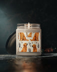 Golden Glamour Paws - Luxe Licks for Regal Retrievers Scented Soy Candle