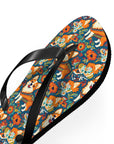 Corgi Carnival Couture Flip Flops