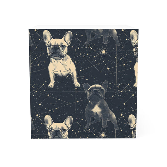 Frenchie Celestial Soar Note Cube