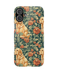 Blooming Goldie Glam Slim Phone Cases