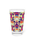 Glitchy Bulldog Blitz Pint Glass