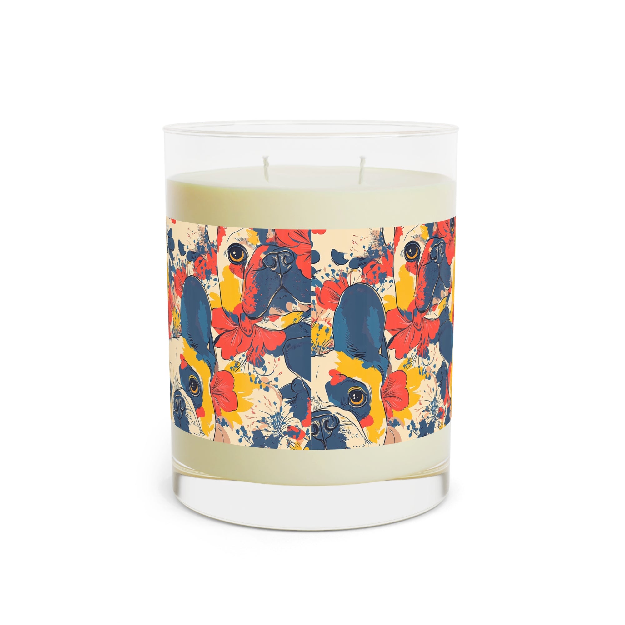 Bloom Pup Frenchietastic Splatter Scented Candle