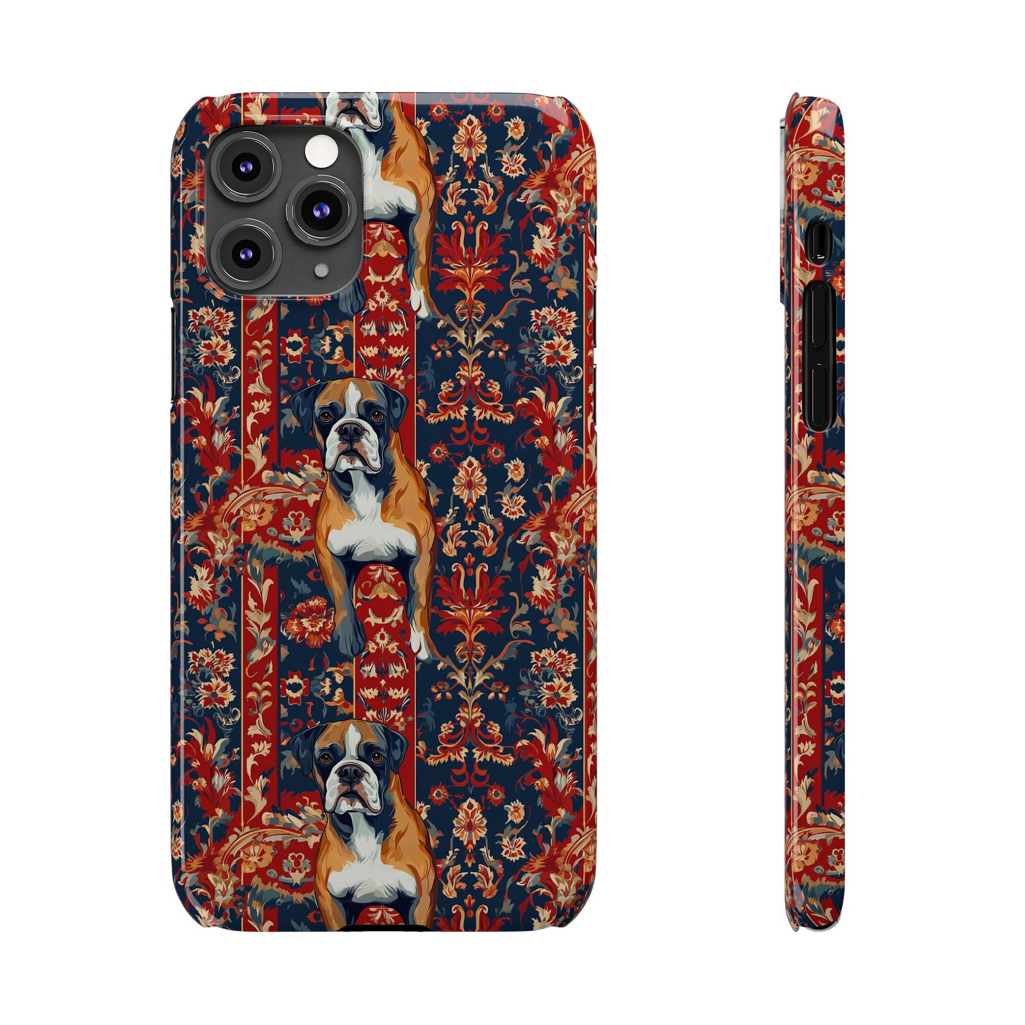 Boxer Blossom Tapestry Delight Slim Phone Cases