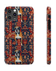 Boxer Blossom Tapestry Delight Slim Phone Cases