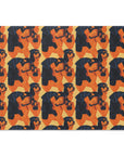 Rottweiler Chic Pawsitivity Cutting Board