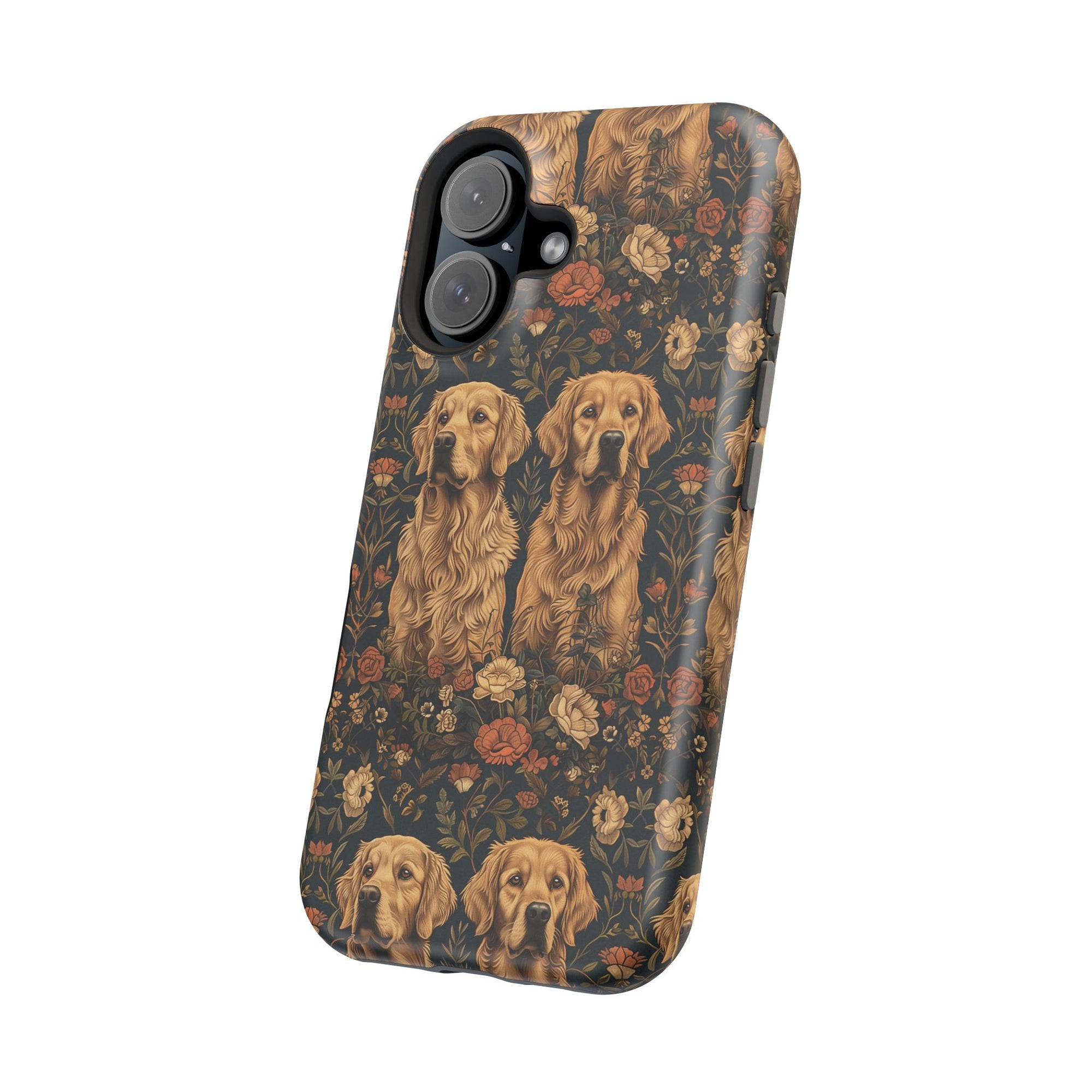 Fanciful Golden Paradise Blossom Magnetic Tough Cases