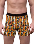 Chic Frenchie Charm Men's Boxer Briefs