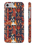 Boxer Blossom Tapestry Delight Slim Phone Cases