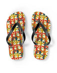 Corgi Chic Popart Pup Flip Flops