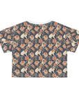 Blooming Bulldog Beauty Crop Tee