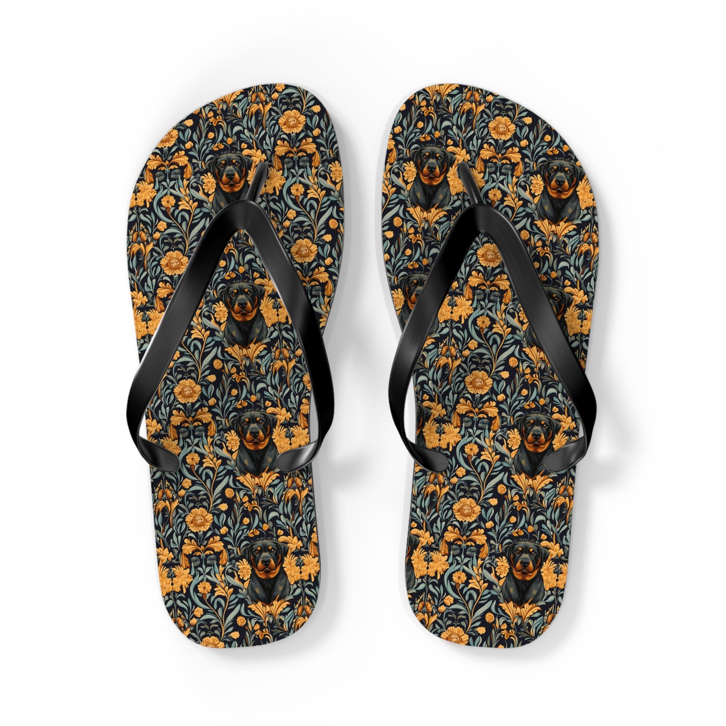 Ruffle Rottie Glamourific Flip Flops