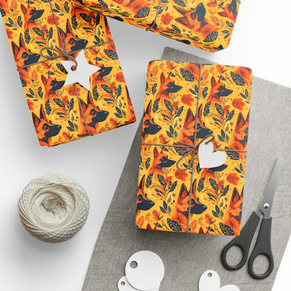 Shepherd Safari Retreat Wrapping Paper