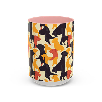 Modern Charm Labrador Chic Accent Coffee Mug