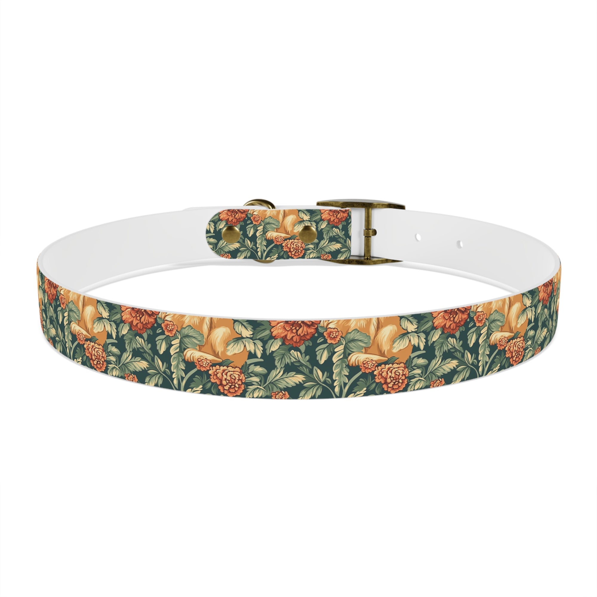 Blooming Goldie Glam Dog Collar