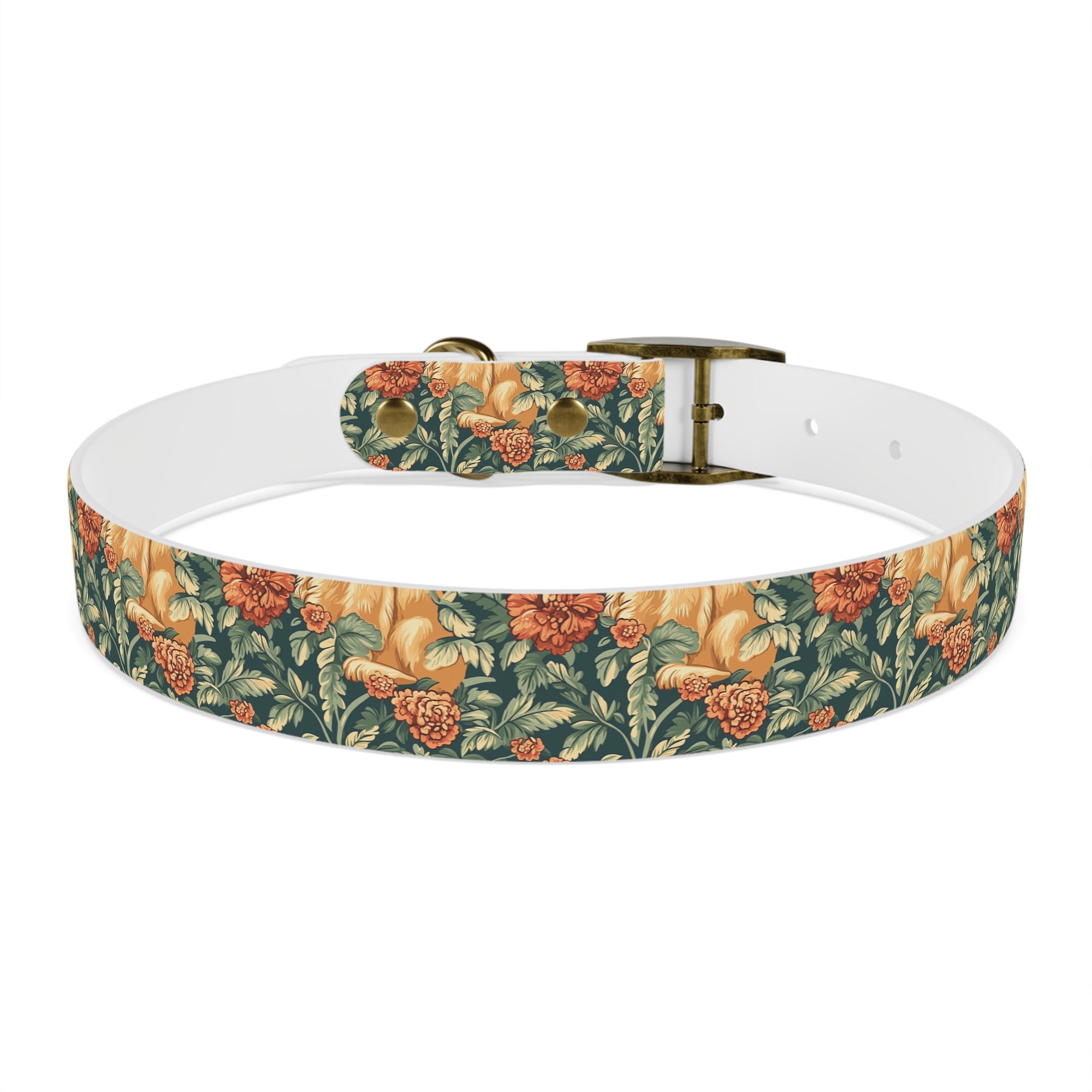 Blooming Goldie Glam Dog Collar