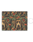 Labrador Lush Pooch Tapestry Leather Card Holder