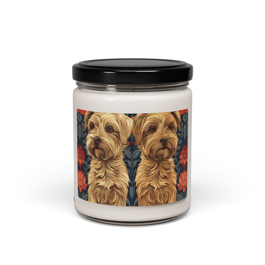 Yorkie Charm Twins Scented Soy Candle