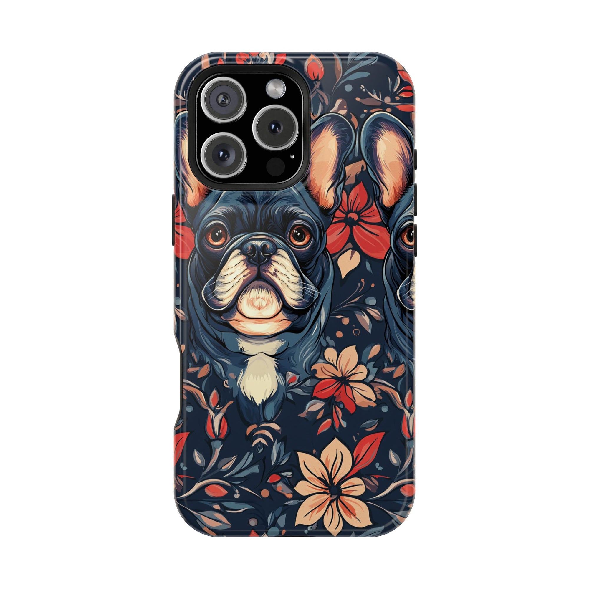 Gothic Rose Bulldog Noir Enchantment Magnetic Tough Cases