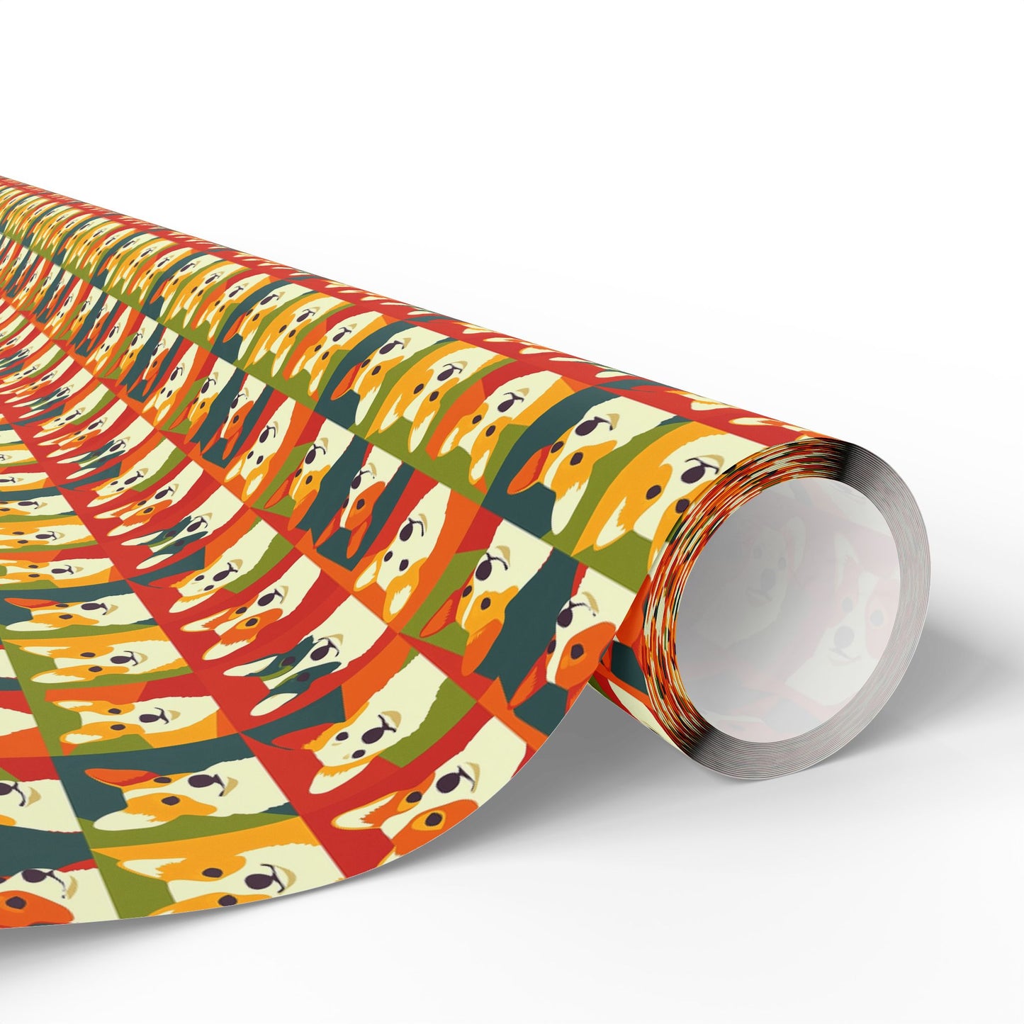 Corgi Chic Popart Pup Wrapping Paper