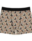 Blossoming Dachshunds Delight Men's Boxer Briefs