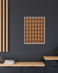 Golden Pawsatronic Tapestry Matte Canvas, Framed