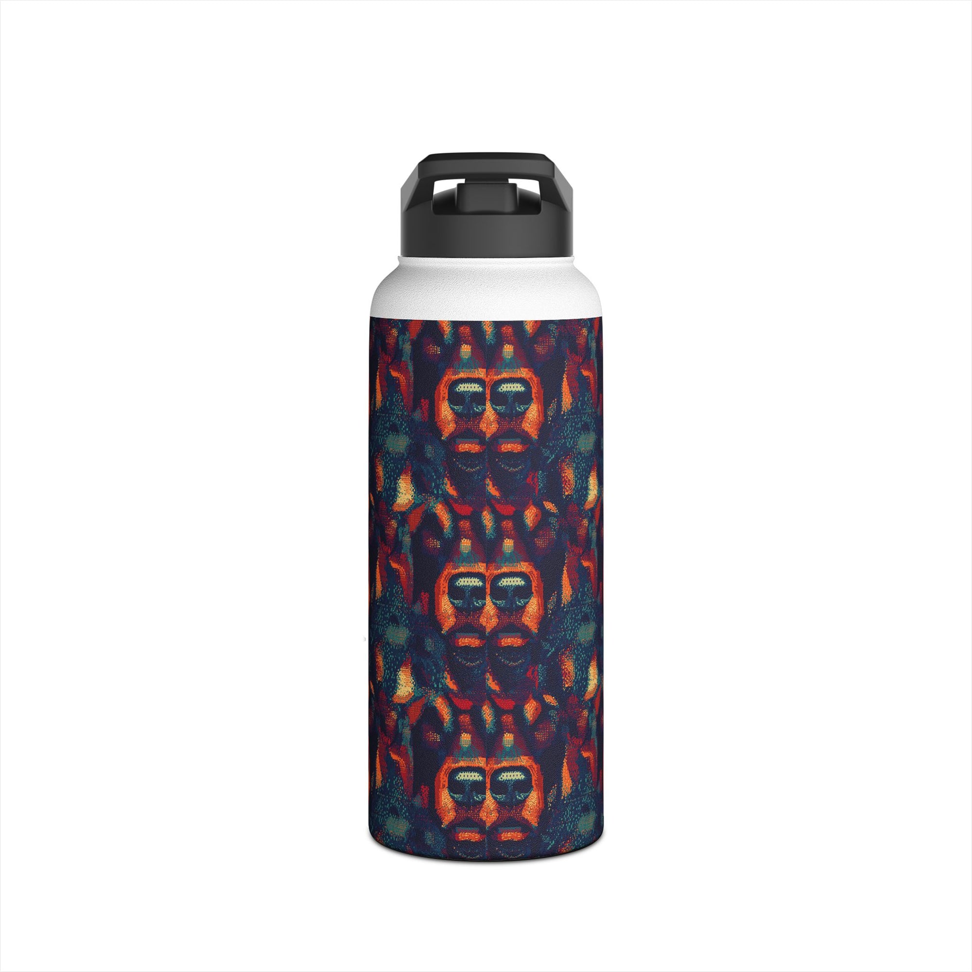 Rustic Rottie Charm Stainless Steel Water Bottle