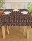 Floral Pawsome Dachsund Delight Tablecloth