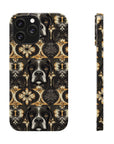 Manor Pup Boxer Royale Slim Phone Cases