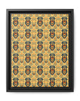 Royal Rottie Regalia Matte Canvas, Framed