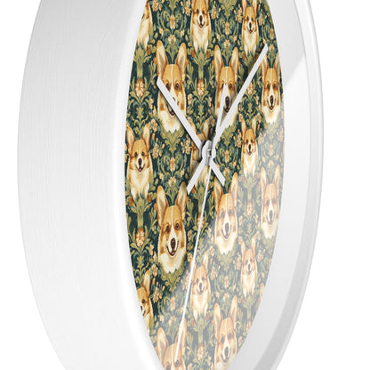 Corgi Charmz Wall Clock