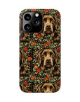 Labrador Lush Pooch Tapestry Slim Phone Cases