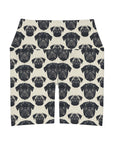 Pugalicious Enchantment High Waisted Yoga Shorts