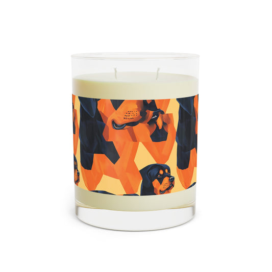 Rottweiler Chic Pawsitivity Scented Candle