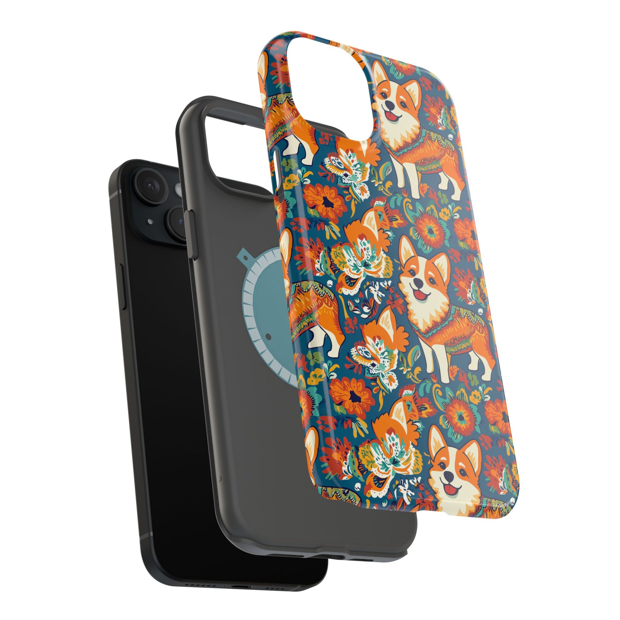 Corgi Carnival Couture Magnetic Tough Cases