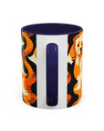 Golden Woof Abstract Glamour Accent Coffee Mug