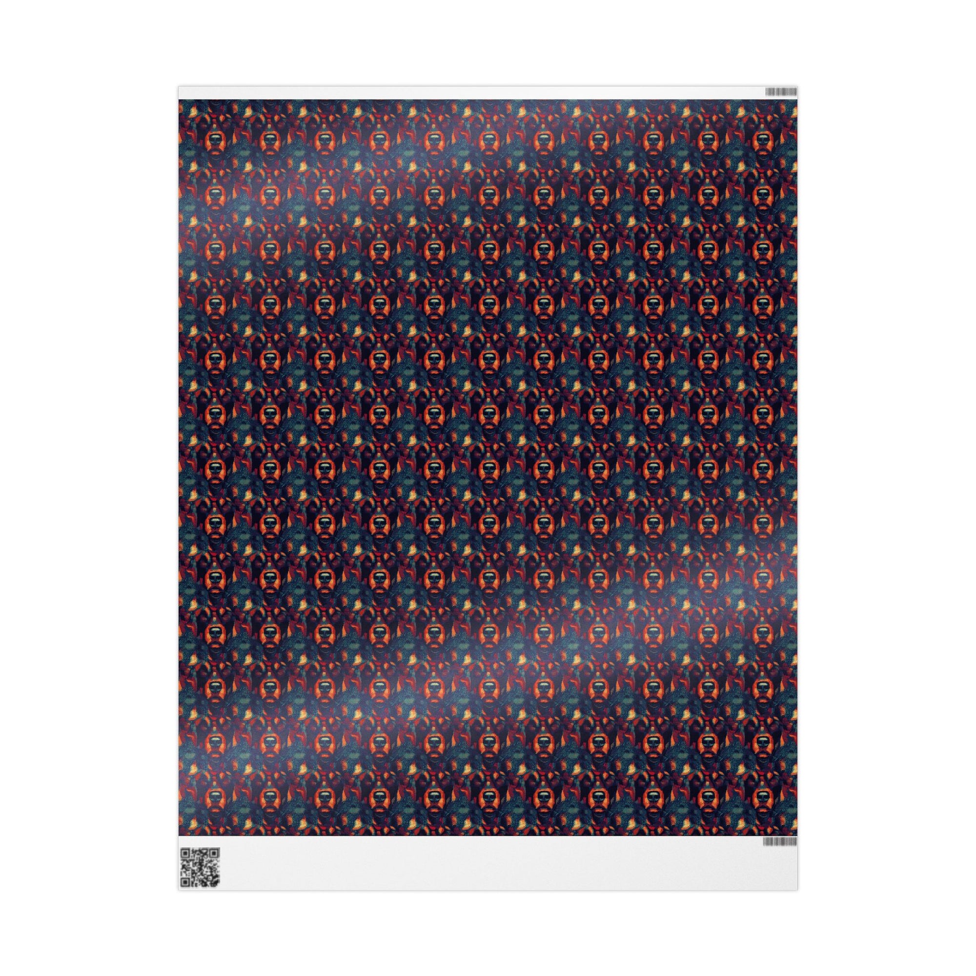 Rustic Rottie Charm Wrapping Paper