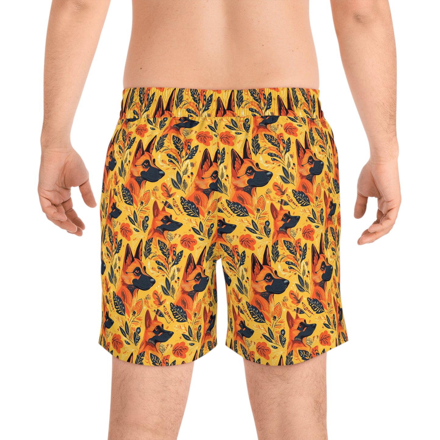 Shepherd Safari Retreat Men's Mid-Length Swim Shorts