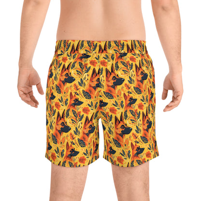 Shepherd Safari Retreat Men's Mid-Length Swim Shorts